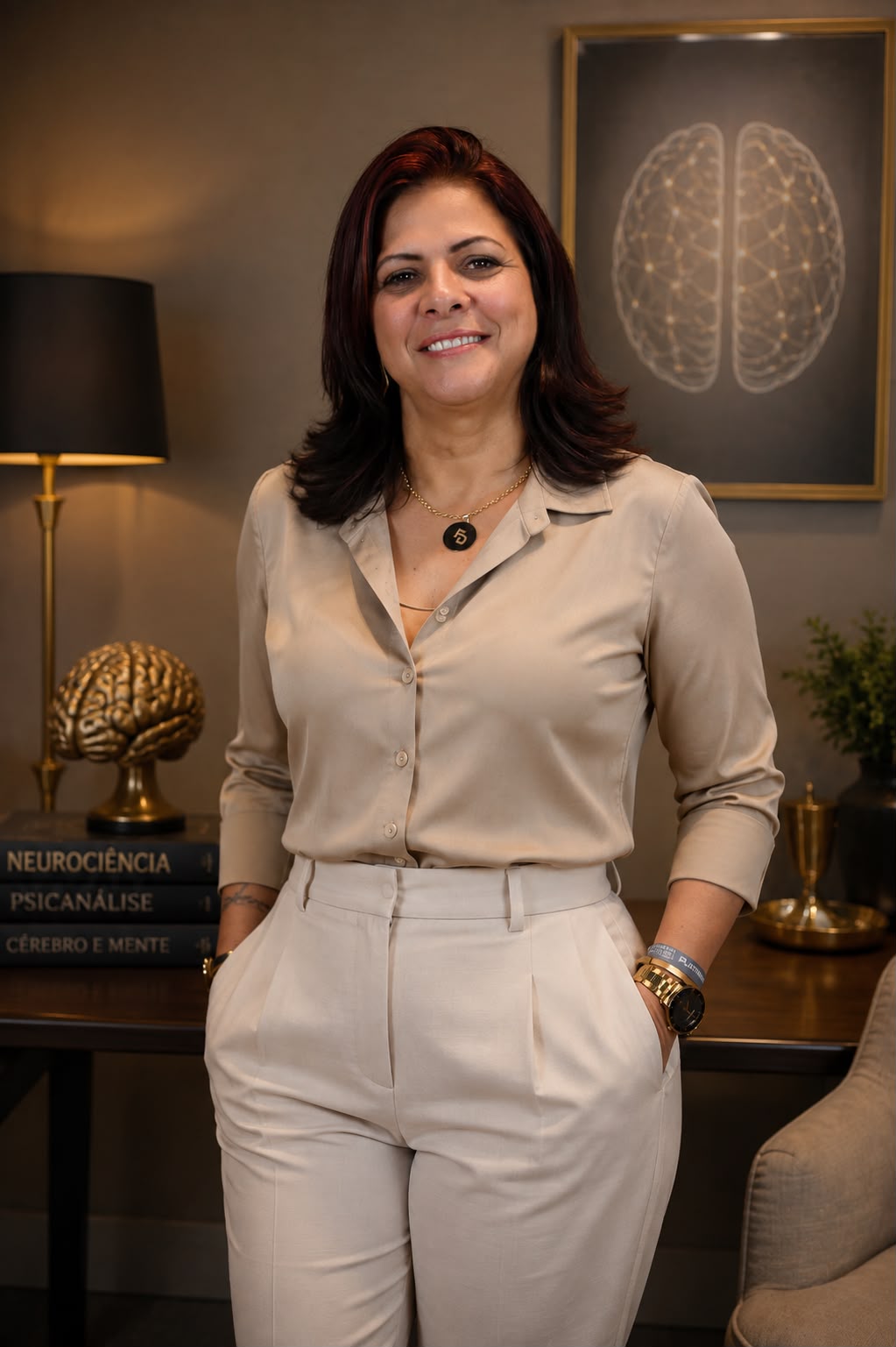 Adriana Costa em seu consultório